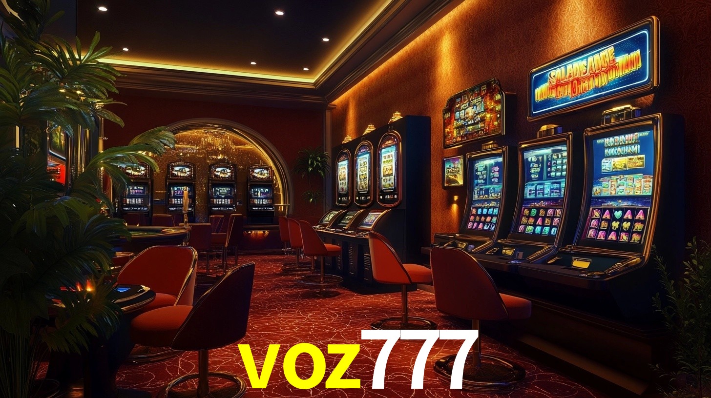 voz777 App Interface